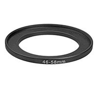 Fotodiox Metal Step Up Ring, Anodized Black Metal 46mm-58mm, 46-58 mm