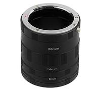 Fotodiox NEX Macro Tube Extension Kit for Extreme Macro Photography | Sony E-Mount tube set with 7mm, 14mm and 28mm tubes for macro, close-ups and magnification