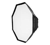 Fotodiox Pro 36" (90cm) Octagon Softbox with Flash Speedring for Olympus and Panasonic Speedlights/Hot Shoe Flash - Standard Softbox with Silver Reflective Interior with Double Diffusion Panels