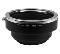 Fotodiox Pro Adapter, Pentax 67/67II Lens to Canon EOS Camera Mount Adapter -- for Canon EOS 1d,1ds,Mark II, III, IV, 5D, Mark II, 7D, 10D, 20D, 30D, 40D, 50D, 60D, Digital Rebel xt, xti, xs, xsi, t1i, t2i, 300D, 350D, 400D, 450D, 500D, 550D, 1000D