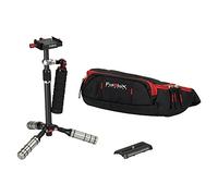 Fotodiox Pro Carbon Fiber Gimbal Stabilizer for DSLR, MILC & GoPro Cameras - Handheld Video Stabilizer System and Stealthy Camera Support for Small to Mid-Sized Cameras