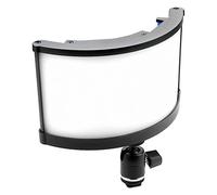 Fotodiox Pro Factor Radius Mini Wide Angle Light - 4x9 in Curved Bicolor Dimmable Camera Light