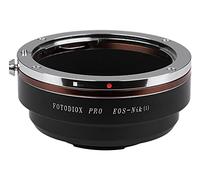 Fotodiox PRO Lens Mount Adapter, Canon EOS Lens to Nikon 1-Series Camera, fits Nikon V1, J1 Mirrorless Cameras, EOS-Nik(1) PRO