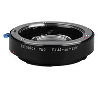 Fotodiox Pro Lens Mount Adapter Compatible with Fujica X-Mount 35mm Film Lenses on Canon EOS EF/EF-S Cameras