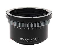 Fotodiox Pro Lens Mount Adapter Compatible with Mamiya 645 (M645) Mount AF/AF-D Lenses to Canon RF-Mount Camera