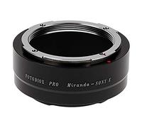 Fotodiox Pro Lens Mount Adapter Compatible with Miranda (MIR) Lenses to Sony E-Mount Cameras