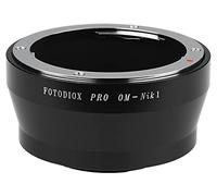 Fotodiox Pro Lens Mount Adapter, Olympus OM Zuiko Lens to Nikon 1 Camera Body