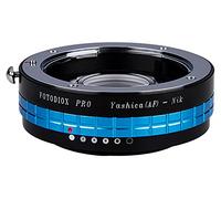 Fotodiox Pro Lens Mount Adapter Compatible with Yashica 230 AF Lenses on Nikon F-Mount Cameras
