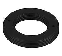 Fotodiox Pro Lens Mount Adapter, D-Mount 8mm Movie CCTV Lenses to C-Mount (1" Screw Mount) Cine & CCTV Camera Bodies