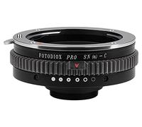 Fotodiox Pro Lens Mount Adapter, for Sony Alpha DSLR lens to C-mount Movie Cameras and CCTV Cameras