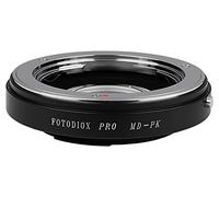 Fotodiox Pro Lens Mount Adapter, Manual Focus Minolta MD MC Lens to Pentax K (PK) DSLRs Camera, MD-PK Pro