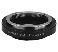 Fotodiox Pro Lens Mount Adapter, Miranda Lens to Pentax K (PK) DSLR Camera such as K-7, K-x, K-r, K-5