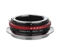 Fotodiox Pro Lens Mount Adapter - Nikon Nikkor F Mount G-Type to Fujifilm G-Mount (NikG-GFX-Pro)