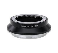 Fotodiox Pro Lens Mount Adapter, Olympus Zuiko (OM) 35mm SLR Lens to Fujifilm G-Mount GFX Mirrorless Digital Camera Systems (such as GFX 50S and more)