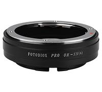 Fotodiox Pro Lens Mount Adapter, Selective 35mm Olympus Zuiko Lens to Sony Alpha A-Mount Camera adapter (Please See Compatible Lens list), OM-Sony(a) Pro