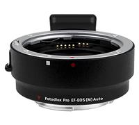 Fotodiox Pro Lens Mount Adapter with Auto-Exposure, Auto-Focus and Auto-Aperture, Canon EOS EF EFs Lens to EOS M EF-m Camera Body
