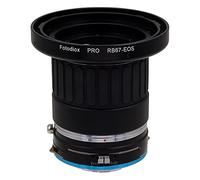 Fotodiox Pro Lens Mount Shift Adapter with Focusing Barrel, for Mamiya RB67 Mount Lenses to Fujifilm X-Series Mirrorless Camera Adapter - fits X-Mount Camera Bodies such as X-Pro1, X-E1, X-M1, X-A1, X-E2, X-T1