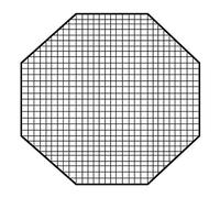 Fotodiox Pro Octagon Eggcrate Grid 70", Fits EZ-Pro & Pro Standard Softboxes - 50 Degrees 2x2x1.5" Openings
