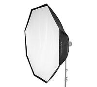 Fotodiox Pro Octagon Softbox Soft Box Octbox, 60" with Speedring Speed Ring for Speedotron Black and Brown Line Strobe Light