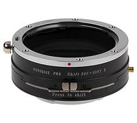 Fotodiox Pro Shift Lens Mount Adapter Compatible with Canon EOS EF and EF-S Lenses to Sony E-Mount Cameras