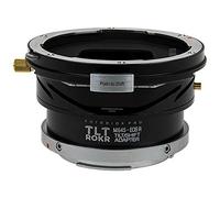 Fotodiox Pro TLT ROKR - Tilt/Shift Lens Mount Adapter Compatible with Mamiya 645 (M645) Mount Lenses to Canon RF Mount Mirrorless Camera Body