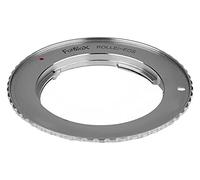 Fotodiox R35-EOS Lens Mount Adapter, Rollei 35mm Lens to Canon EOS Camera Adapter, for Canon EOS 1d,1ds,Mark II, III, IV, 5D, Mark II, 7D, 10D, 20D, 30D, 40D, 50D, 60D, Digital Rebel xt, xti, xs, xsi, t1i, t2i, 300D, 350D, 400D, 450D, 500D, 550D, 1000D, Silver