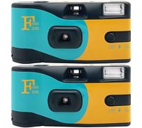 Fotofilm Pro Disposable Camera Single Use Film ISO 400 27 Exposure Flash Multipack - 8 pack