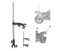 Fotoleey Camera Motorcycle Mount Kit for Insta360 X5/X4 Air/X4/X3, Double Clamp, Aluminum Material, Stable Mounting System