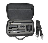Fotoleey Carry Case for Insta360 X6, with Shoulder Strap | Hard Shell Bag, Fits Stick, Customized Inner Slot, Shockproof, with Mesh Pocket, with Detachable Shoulder Strap