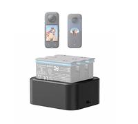 Fotoleey Power Chager for Insta360 One X3/ One X2 Support max 3 Batteries