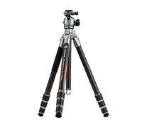 Fotopro 71 inch Travel Camera Tripod,Carbon Fiber Tripod with Centre Column 44mm Low Profile Ball Head，Heavy Duty Tripod for DSLR Video Camcorder, Max Load 44lbs,T1 Plus