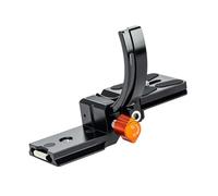 Fotopro Camera Vertical Bracket Rotatable Collar Mount Plate for Camera Tripod Mount Ring Lens Holder, Fits Arca-Type Plates Supports 64.8mm Lens for Horizontal & Vertical Shooting X-Rotator 75 Orange