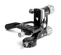 Fotopro E-6HS Gimbal Head, Large Lens Fluid Support Head Heavy Duty Gimbal Tripod Head for Astrophotography Wildlife and Sports Photography
