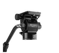 Fotopro Video Fluid Head Pan Tilt Head with Quick Release Plate and Adjustable Handle Max Load 6.61lbs 3kg for Compact Camcorders DSLR Camera