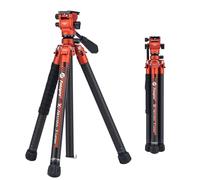 Fotopro X-Aircross 3 Lite Video 62 Inch Lightweight Travel Camera Tripod with Fluid Head 2.27lbs Ultra Light Portable Professional Video Travel Carbon Fiber Tripod for Camera DSLR Load up to 11lbs