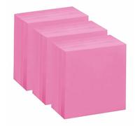 FotoStation - 5 x 5 Inch Pink Pastel Cardstock - 250 GSM Thick Smooth Square Blank Cards for Study, Flashcards, Card Making, Scrapbooking & Paper Crafts - (Pack of 3)