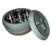 FotoStation Double Walled Insulated Casserole Dishes with Locking Lid 5500ml Peacock BPA Free Inner Stainless Steel Serving Bowl Food Warmer/Cooler Hot Pot Thermal Food Container - 5.5 Litre