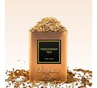 FotoStation - Fenugreek Tea Loose Leaf 100g Tin - Natural Digestive Herbal Blend with Fennel, Licorice, Cumin, Ajwain & Star Anise | Whole Seeds for Gut Health, Bloating Relief & Lactation Support