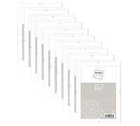 FotoStation Frameless Clip Frame With 5” x 7” Size Photo Frame Horizontal and Landscape Wall Hanging Document Frames Picture Frames For House and Office Décor (10)