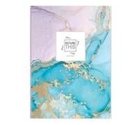 FotoStation Photo Albums 5 x 7 Slip In Photo Albums Marble Design 200 Photos Holds Album Book Memory Book for Baby Wedding Holiday Family Birthday Travel