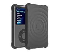 Fotosuncy for innioasis Y1 Mp3 Player Case, Anti-Slip and Scratch Resistant, Lightweight Flexible Shockproof Protective Cover Black