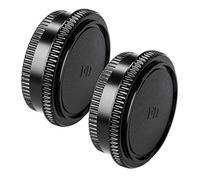 Fotover Body Cap and Lens Rear Cap Cover Replacement Set for Canon FD Mount Lens&Cameras,2 Sets