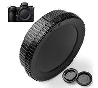 Fotover Body Cap and Rear Lens Cap Cover Replacement Set for Nikon Z Mount Mirrorless Digital Camera & Z Mount Lens