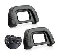 Fotover Eyecup Eyepiece Viewfinder for Nikon D7000 D750 D610 D600 D300 D200 D100 D90 D80 D70 D70s Cameras Replaces Nikon DK-21 Eyecup(2 Pcs)