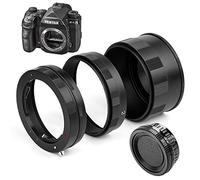 Fotover Macro Extension Tube Ring for Pentax PK Mount Cameras with Body Rear Lens Cap