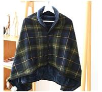 Fotrsta Adult Fleece Wheelchair Cape, Wheelchair Warmer Cover Blanket Knee Blanket Leg Blanket Warm Winter Poncho Coat Wheelchair Clothing For Men And Women