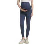 Foucome Maternity Jeans Over The Belly Trendy Stretch Skinny Denim Pants Pregnancy Jeggings with Pockets (Dark Blue, 2XL)