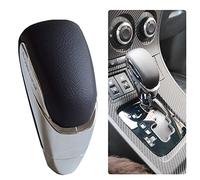 Fouedy Automatic Car Shift Gear Knob Stick Lever Head for Ma-zda 3 5 6 8 for Mit-subishi Outlander EX (Chrome-Black)