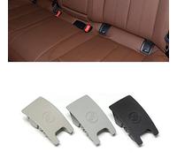 Fouedy Car Rear Seat Hook ISOFIX Cover Child Restraint Rear Seat Slot Trim Cover Replacement for Au-di A4 A6 (A4 Black)