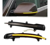 Fouedy Dynamic Flowing Sequential LED Turn Signal Side Mirror Lights Flashing Light Blinker For Audi/ Q5 SQ5 8R Q7 4L